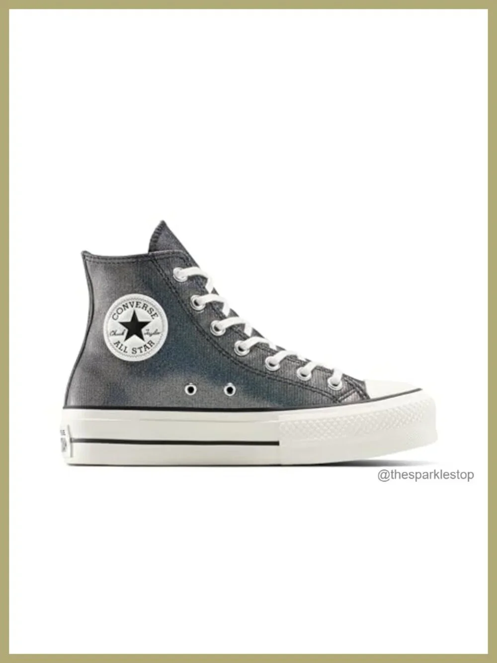 Women's Platform High Top Sparkle Sneakers